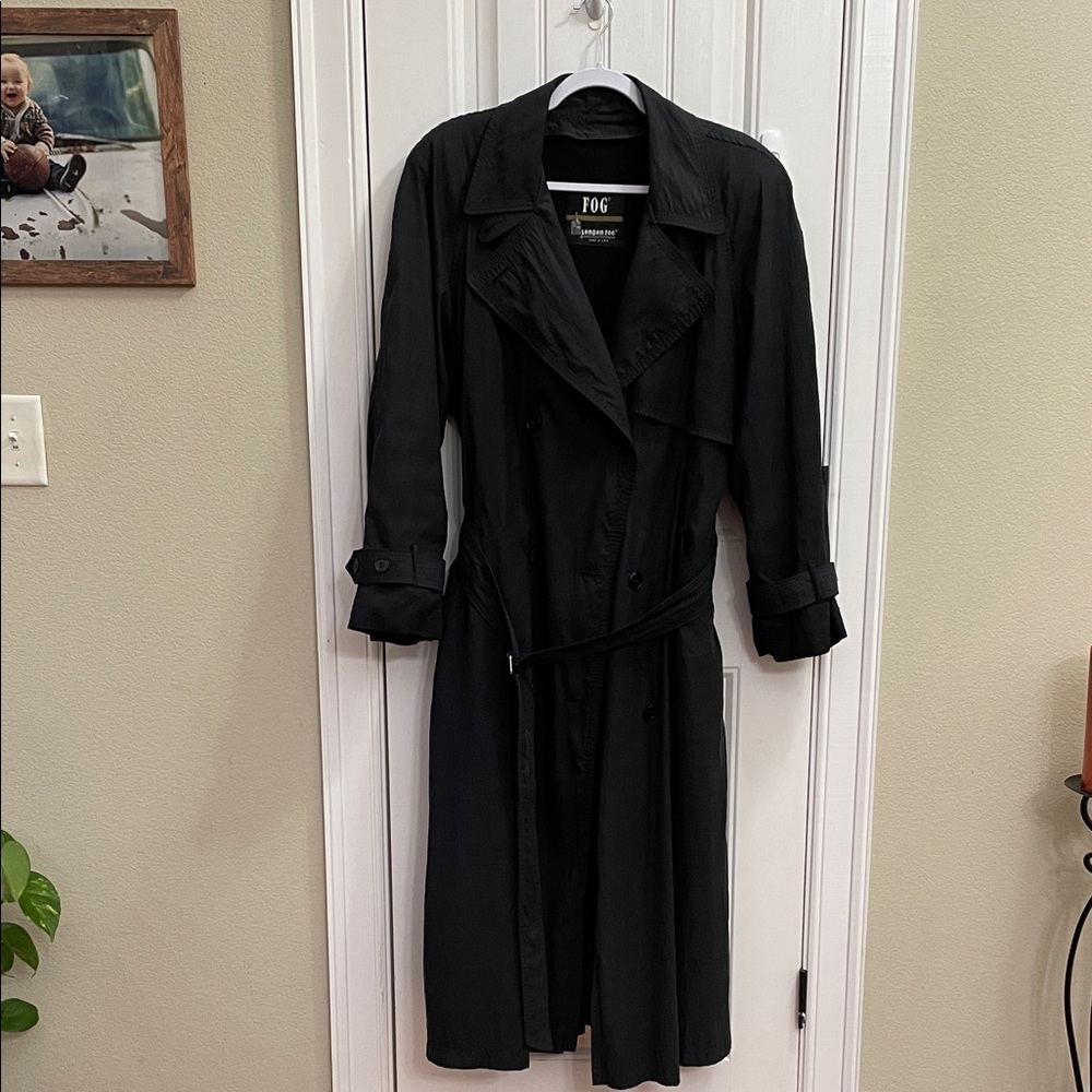 Milano Women's Black Trench Coat